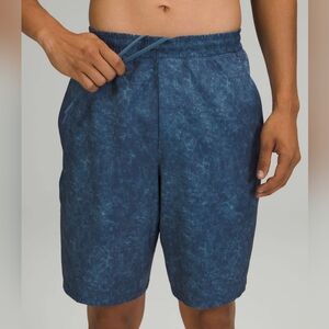 LULULEMON Pace Breaker Unlined Shorts 9" Gravel Dust Iron Blue Multi Size Small